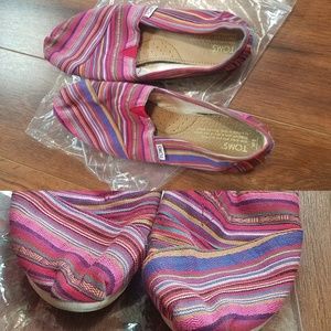 Serape stripe Toms
